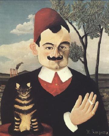 Henri Rousseau Portrait of Pierre Loti oil painting image